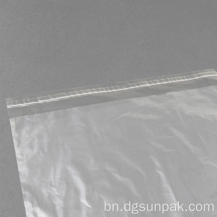 GRS পুনর্ব্যবহারযোগ্য স্ব-সীল ব্যাগ শ্বাসরোধের সতর্কতা সহ